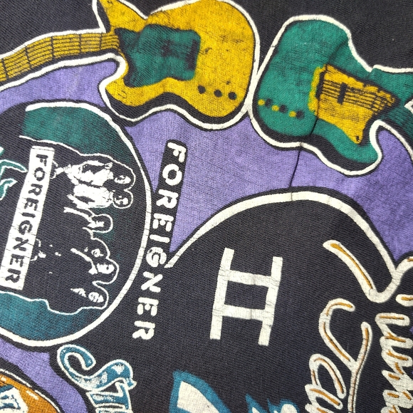 Vintage  Summer Jam II 78 Graphic T-Shirt No Size But Measurement Used Condition - Picture 13 of 16